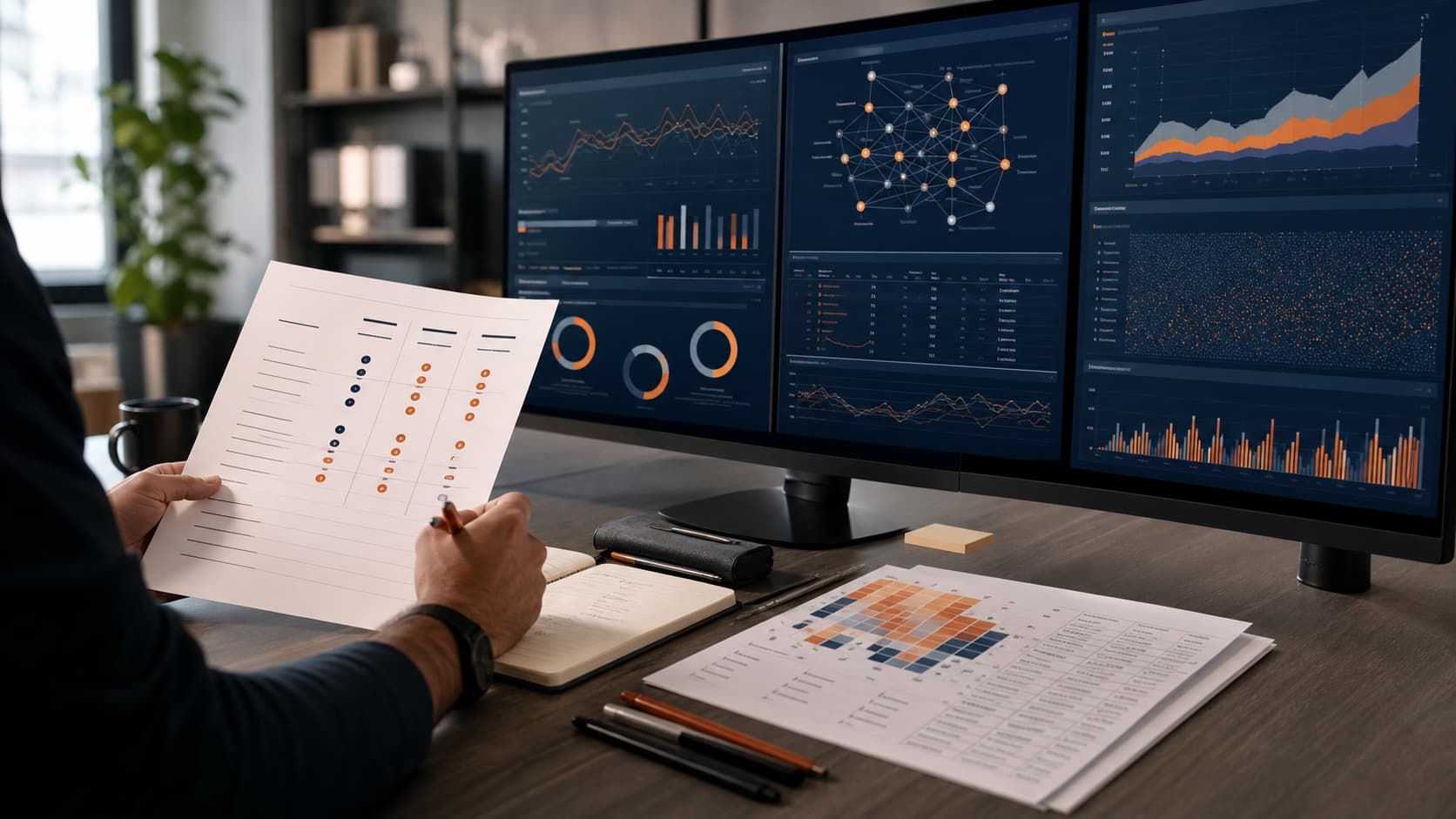 Analityk porównuje narzędzia do monitorowania widoczności marki w modelach AI